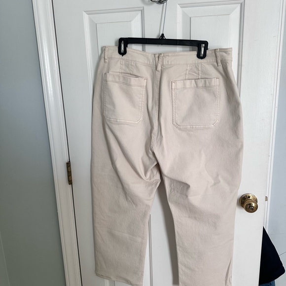 Loft Jeans - Beige - Size 32 NWT - Picture 5 of 6